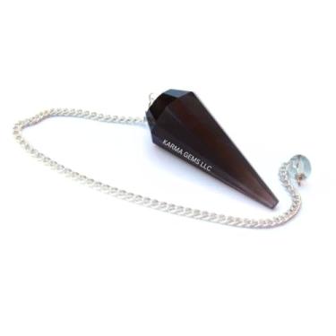 Imagem de Quartzo esfumaçado, pêndulo, cristais, tábua de ouija, suprimentos para fazer joias, varas de mergulho, suprimentos de bruxaria, cristal de pêndulo, placa de pêndulo, acessórios de meditação, pedras