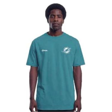 Imagem de Camiseta Bold Approve X NFL Basic Dolphins - Azul-Unissex