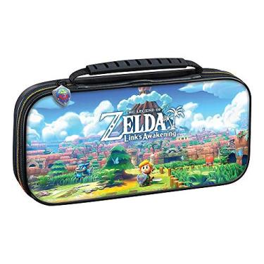Imagem de Officially Licensed Nintendo Switch The Legend of Zelda: Links Awakening Carrying Case with Adjustable Viewing Stand and Game Card Storage