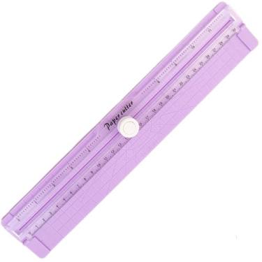 Imagem de Refiladora de Papel A4 30cm para 5 folhas 819 Roxo Marpax