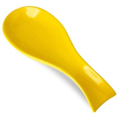 Imagem de Hasense Suporte de Colher de Cerâmica para Fogão, Grande Descanso de Colher de Cozinha para Balcão de Cozinha, Descanso de Utensílio de 8,7" para Espátula, Concha e Pinça, Seguro p (8,7*3,2 Polegadas)