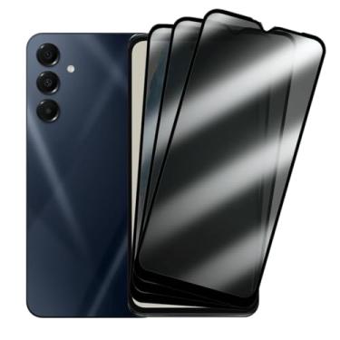 Imagem de 3 Películas 3d Privacidade Compatível Samsung Galaxy M35 Anti Spy