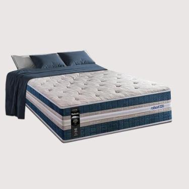 Imagem de Colchão Solteiro com Molas Ensacadas 88x188x32 Robust 220 Azul Cama in