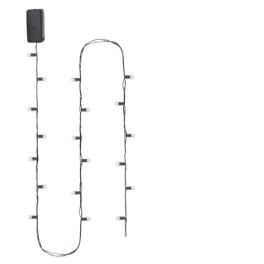 Imagem de Pisca Pisca Natalino de Bolinhas 5m Branco 110v