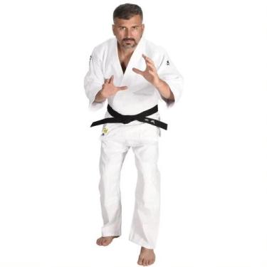 Imagem de Kimono de Judo MKS Charenji Branco (Intermediário) CBJ Oficial, 130