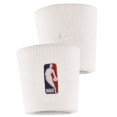 Imagem de Munhequeira Grande Nba Drifit Double Wide Nike Vermelha
