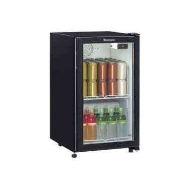 Imagem de Refrigerador Vertical Gelopar Gptu-120 Preto Frost Free 127v