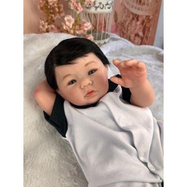 Imagem de Bebê Reborn Menino Corpo de Pano Macio Lindo e Realista