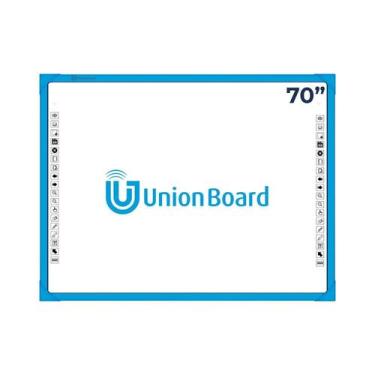 Imagem de Lousa Interativa Digital Touch Unionboard 70 Polegadas Azul