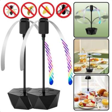 Imagem de Kit 2 Repelente Espanta Mosca Ventilador Mesa Anti Mosquito - Top Casa