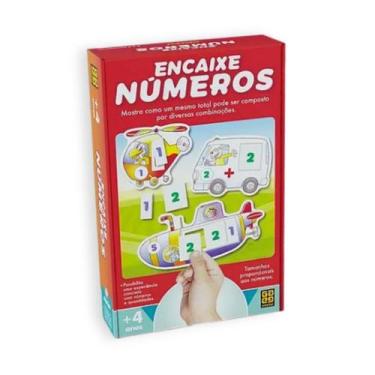 Imagem de Jogo Educativo Encaixe Números Brincando e Aprendendo Grow