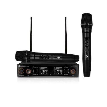 Imagem de Microfone sem Fio Kadosh K 502M Duplo Profissional Anatel