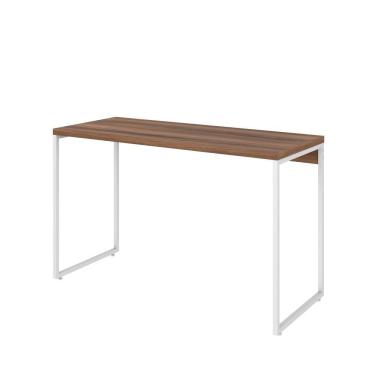Imagem de Mesa Dynamica 120x50x75cm Nogal - Est.branca Nogal - Est.branca