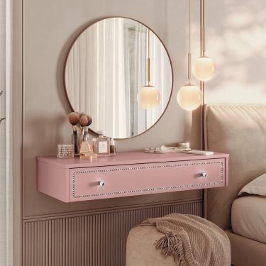 Imagem de Penteadeira Suspensa Para Quarto 1 Gaveta Rose Ac