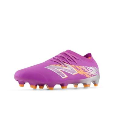 Imagem de New Balance Furon Pro Fg V8, Maracujá/manga quente/prata metálico, 6.5 Wide Women/5 Men