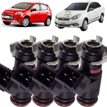 Imagem de 4 Bicos Injetores Fiat Palio Doblo Strada Siena 1.4 8V
