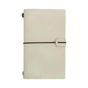 Imagem de Caderno criativo livro de viagem a6 folhas soltas simples diário retro