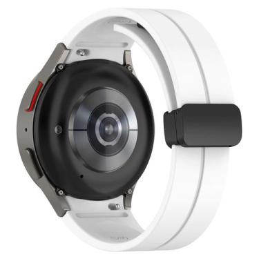 Imagem de Pulseira de Silicone magnética para Samsung Galaxy Watch 4 Watch 5 Act