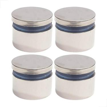 Imagem de Prolongador Aço Inox 304 40x25mm Fixação e Suporte Kit 4 Un - Fast Vid