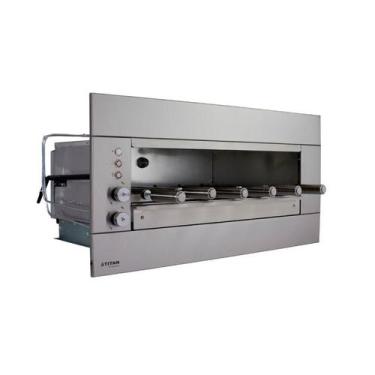 Imagem de Churrasqueira a Gás de Embutir 6 Espetos SUPREMA 06 G Titan, GLP, 220V