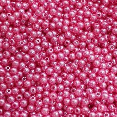 Imagem de PÉROLA DE ABS LISA Nº 04 20G PEROLA 4MM - IMPORTAÇÃO, Rosa médio