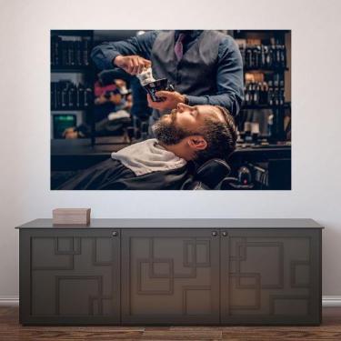Imagem de Painel Adesivo de Parede - Barbearia - Barber Shop - 1118png - Allodi