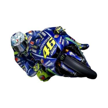 Imagem de Clássico Moto Gp Corrida Motocicleta Esportes Competição Lona Arte Da 