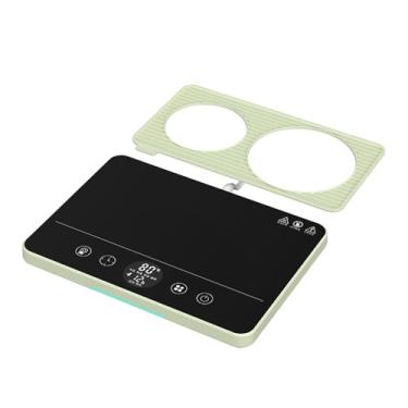Imagem de Generic Aquecedor de xícaras de café com desligamento automático, programação inteligente portátil com temporizador, placa aquecedora de café para festas, Verde