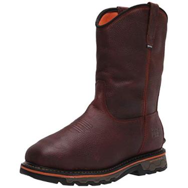 Imagem de Timberland PRO Mens True Grit Pull On Composite Safety Toe Impermeável Interior Met Guard Marrom Outono Trilha 43 Médio EUA