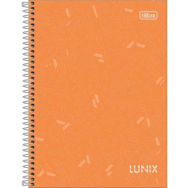 Imagem de Caderno Espiral Universitário Lunix 1 Matéria 80 Folhas Capa Dura Tili