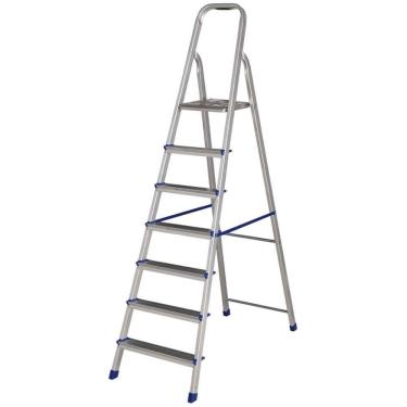 Imagem de Escada Mor Aluminio 7 Degraus - 005105 