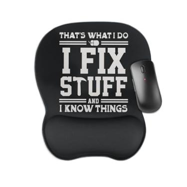 Imagem de Aganmi Mouse pad ergonômico com descanso de pulso, base de borracha antiderrapante portátil para alívio da dor, laptop, material de escritório, acessórios de decoração de mesa, colega de trabalho