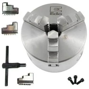 Imagem de Placa para Torno Com 3 Castanhas 165mm - 2GL - EDA