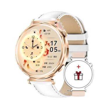 Imagem de Relógio Inteligente De Luxo Feminino Com Chamada Bluetooth, Mostradore