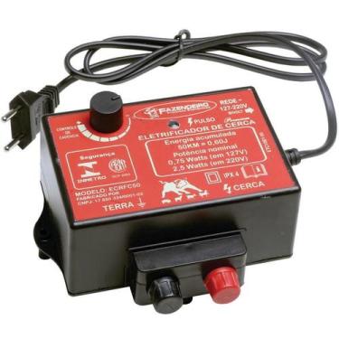 Imagem de Eletrificador cerca 50km biv c/reg - FAZENDEIRO