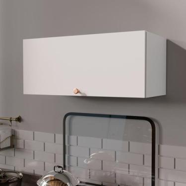 Imagem de Armário Aéreo Porta Basculante 80cm Arizona CabeCasa MadeiraOriginals 