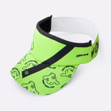 Imagem de Viseira para Corrida HUPI Good Vibes, Verde, UNICO