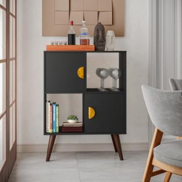 Imagem de Aparador Sala de Estar Hall de Entrada Buffet em MDP Balcão Luxo - JM3 Móveis