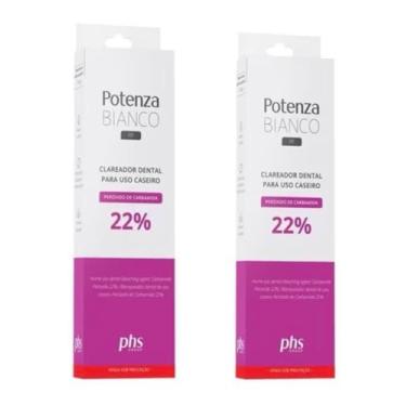 Imagem de Kit C/2 Clareador Potenza Bianco 22% Clareamento Original