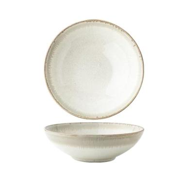 Imagem de URGDWEKJY Tigela de salada cerâmica restaurante tigela de macarrão tigela de salada casa tigela de sopa simples tigela de frutas escritório fruteira