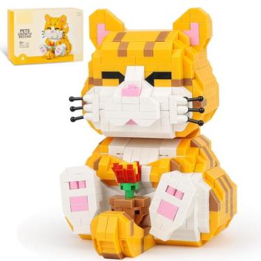Imagem de Blocos de construção QLT QIAOLETONG Cute Animal Micro Bricks 834 unida