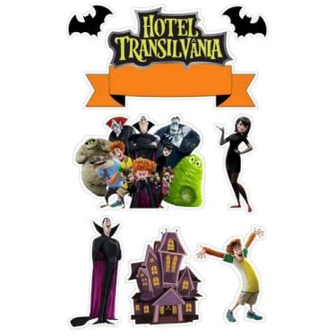 Imagem de Topper Halloween Personalizado  Deixe Seu Bolo Assustador e Divertido!