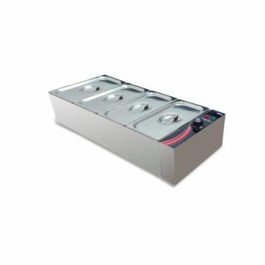 Imagem de Derretedeira Elétrica Gourmet 4 cuba ZPCHG04 1/3 Banho Maria - Zepper,