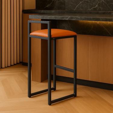 Imagem de Banqueta Industrial Alta Sala Jantar Bar Bancada Cozinha