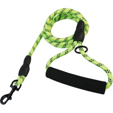 Imagem de Guia para Cachorro Fluffie Reforçada 1,2m – Mosquetão de Metal, Nylon Resistente