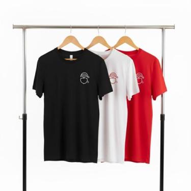 Imagem de Camisa Masculina Natal Estampa  Toque Divertido e Festivo - TRAJANO ST