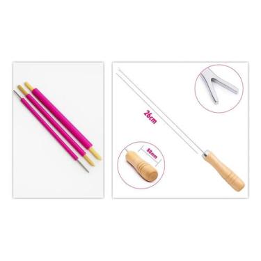 Imagem de Kit Vira Boneca + Plumante - King Armarinhos, Rosa