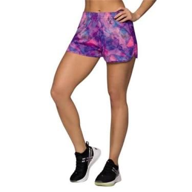 Imagem de Shorts Selene Maraton Running Fitness Levíssimo 24805, Rosa, G