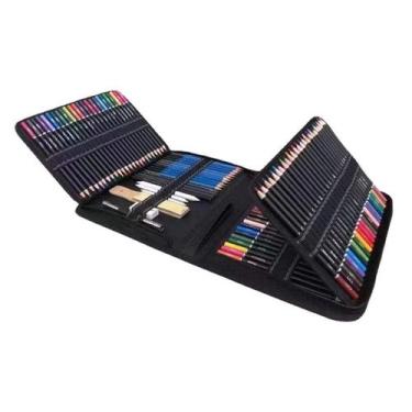 Imagem de Conjunto de lápis Sketch 83 unidades com lápis de cor grafite Charco -