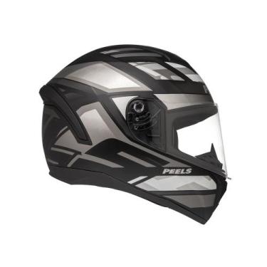 Imagem de Capacete Peels Spike 2 MX2, Preto Fosco com Grafite, 60